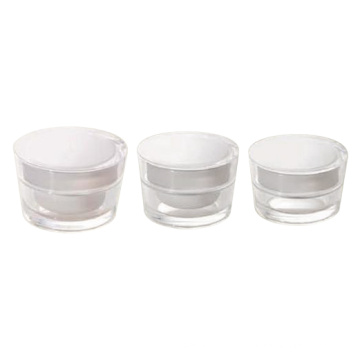 Moisturiser Plastic Jar 15g 30g 50g